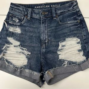 NEW American Eagle Outfitters Denim Shorts Size: 0